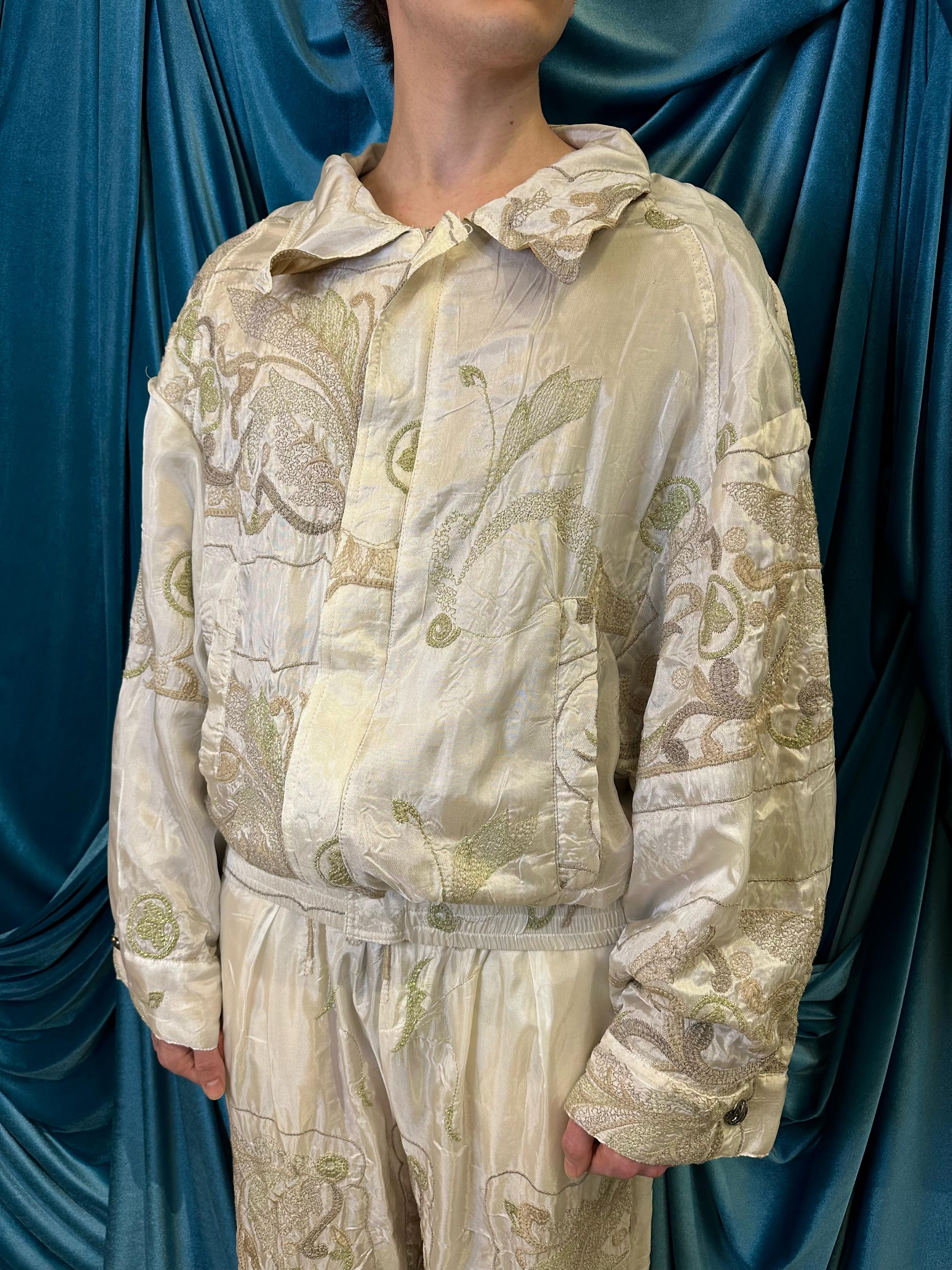 Giacca Bomber embroydered