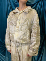 Giacca Bomber embroydered