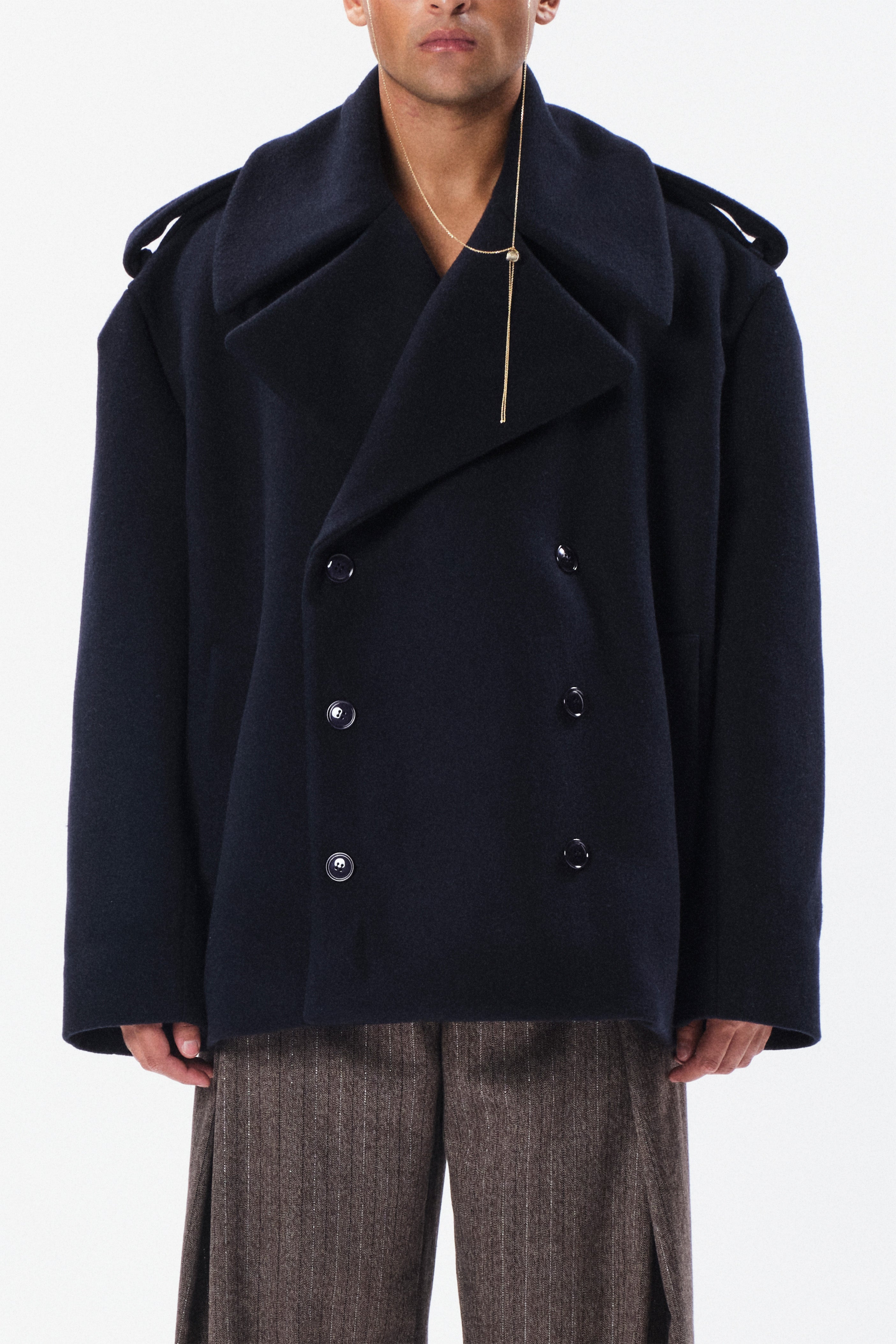 Caban Querelle army blu