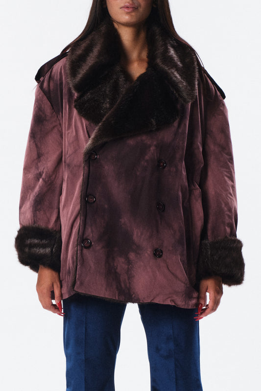 Caban Querelle army in cotone nylon