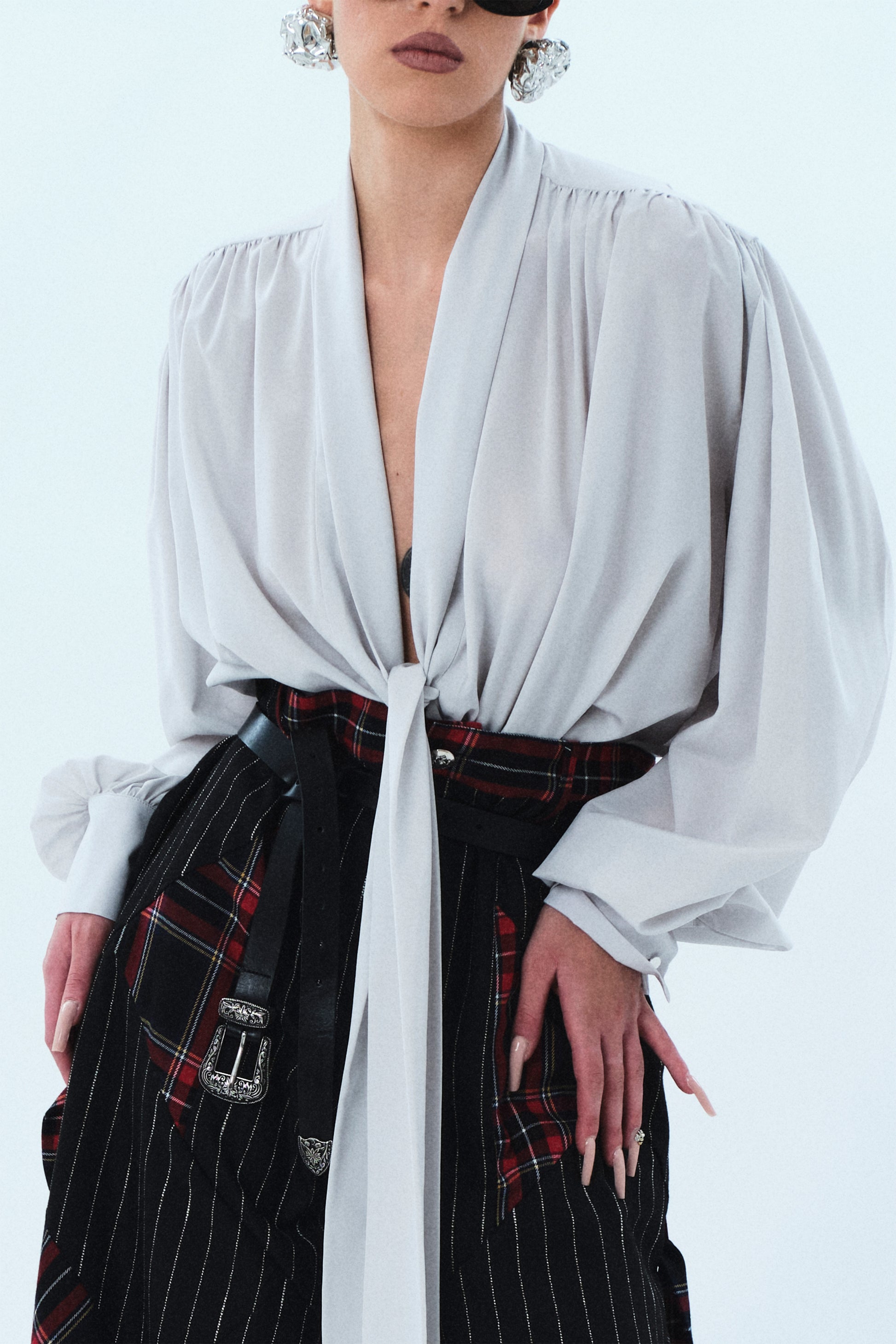 Camicia Maneskin ghiaccio