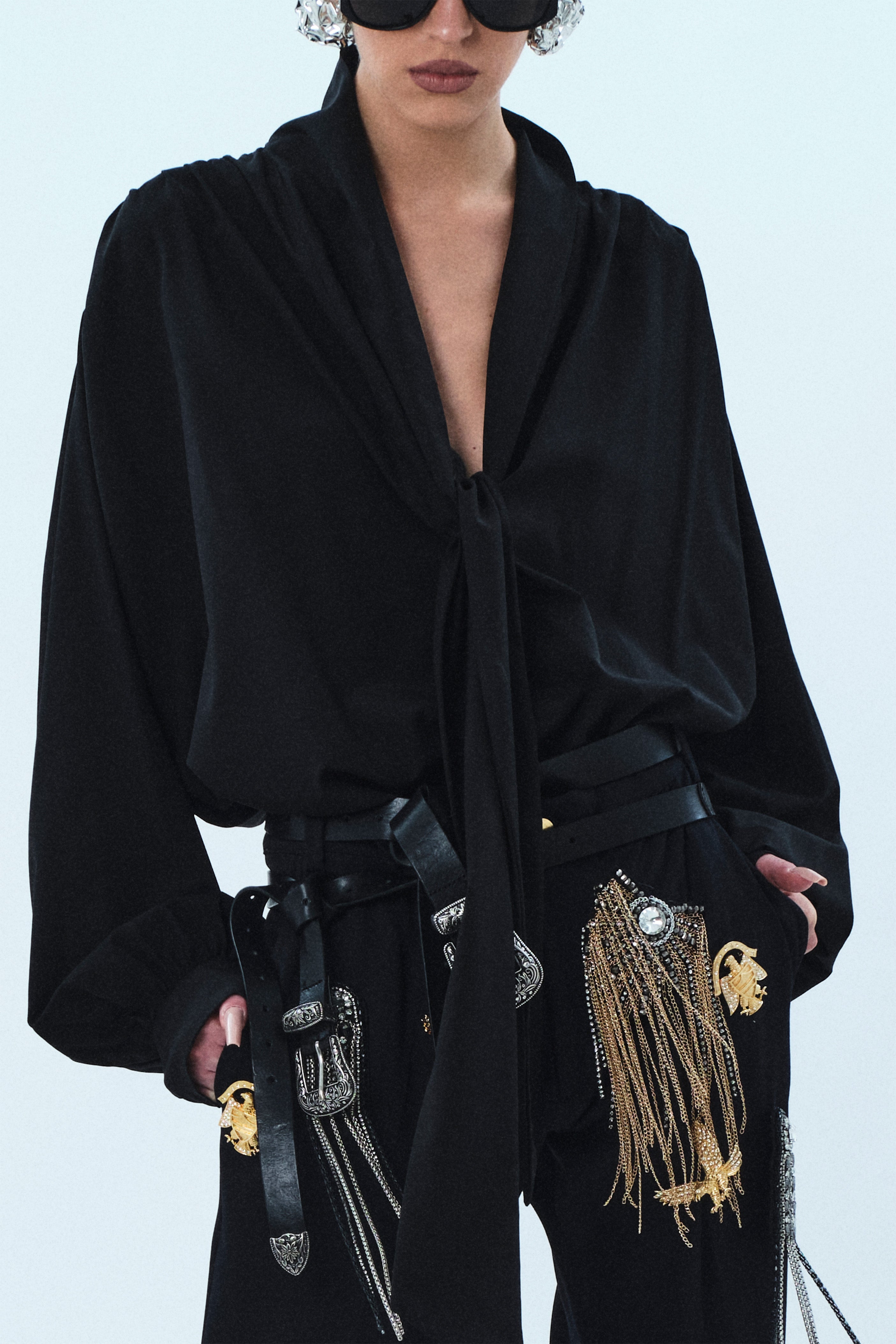 Camicia Maneskin nera