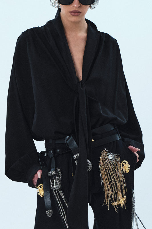 Camicia Maneskin nera