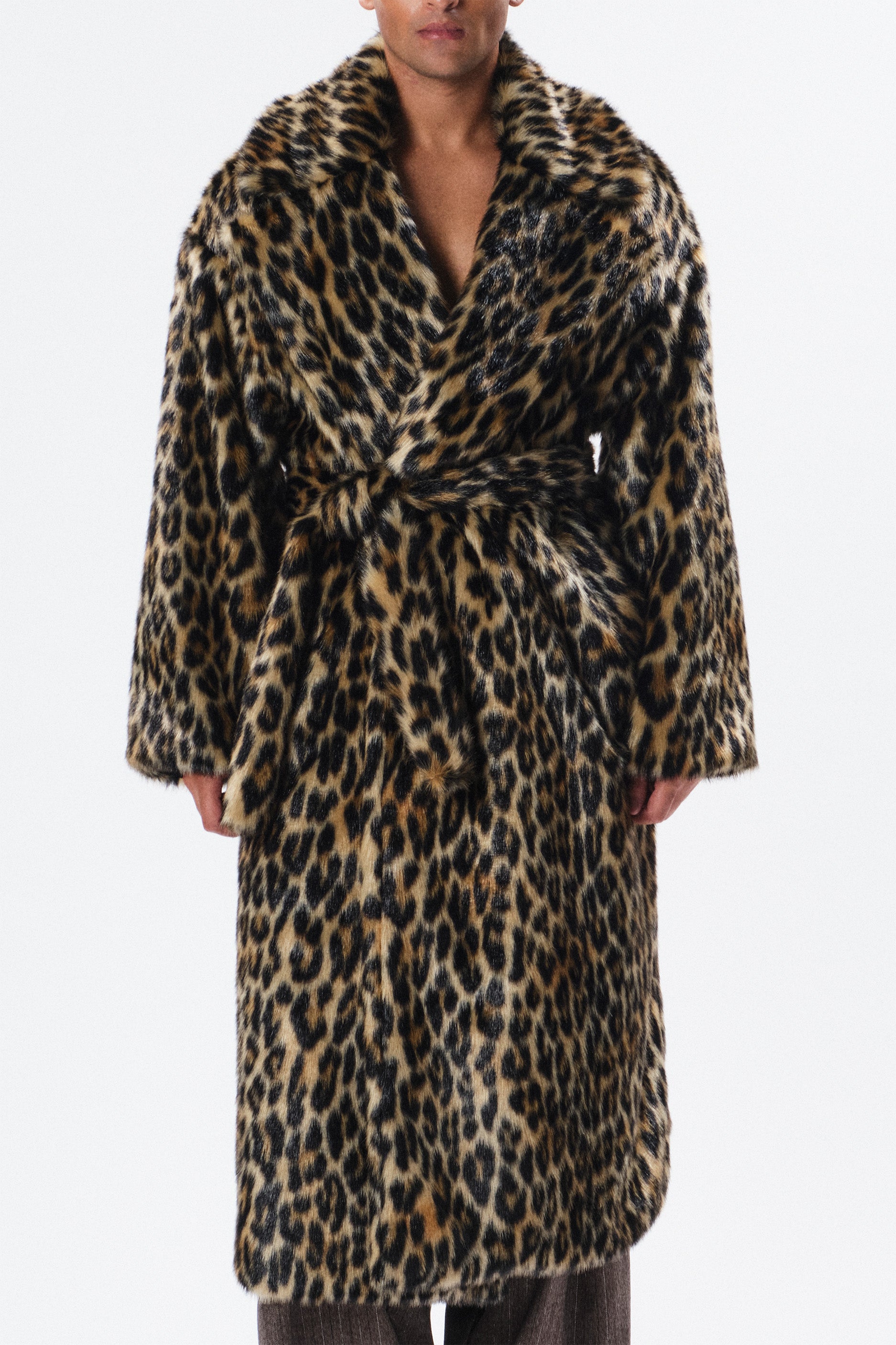 Cappotto Ludwig leopardato