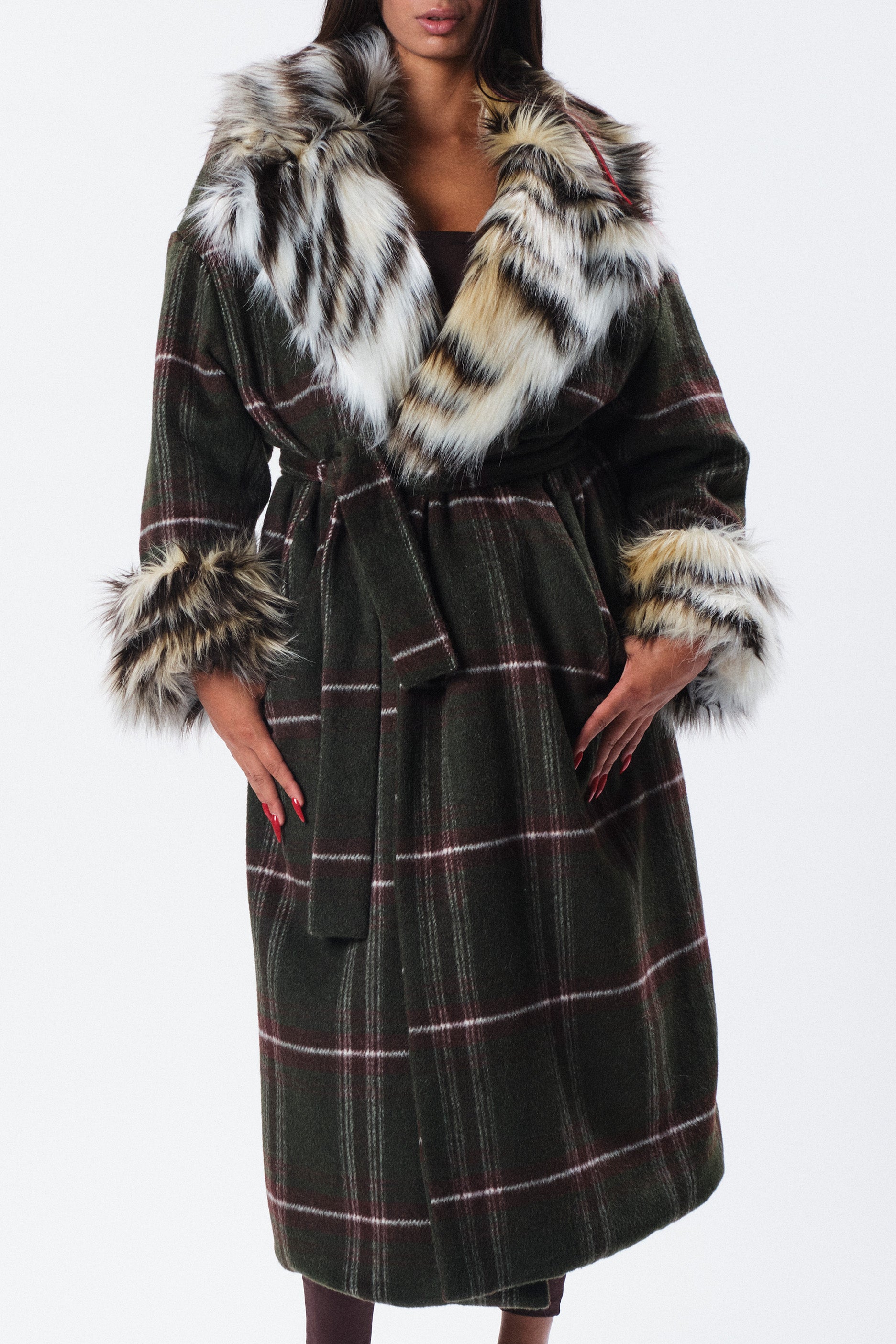 Cappotto Ludwig a quadri
