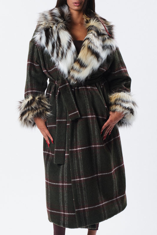 Cappotto Ludwig a quadri
