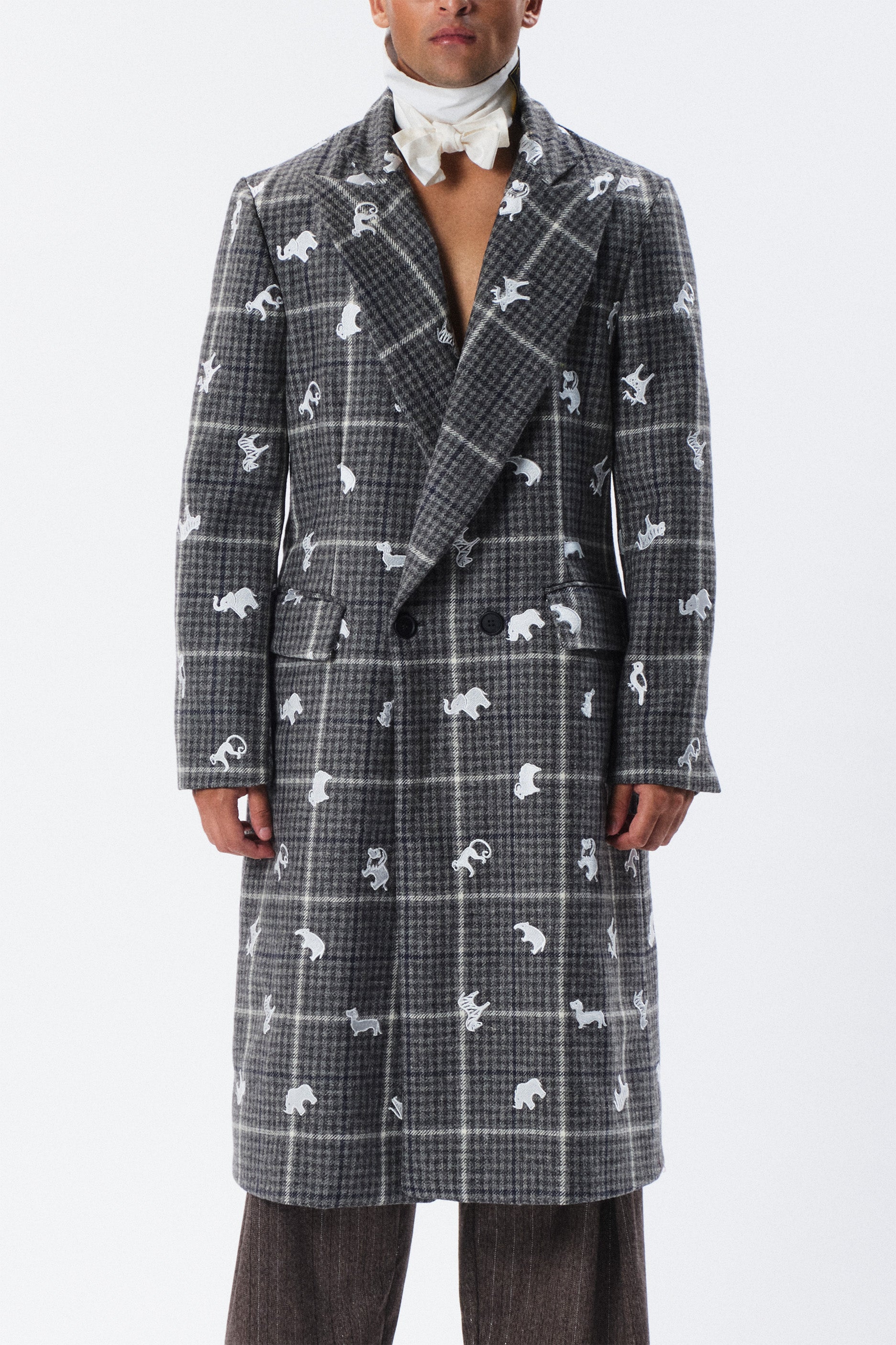 Cappotto Ludwig doppiopetto rever