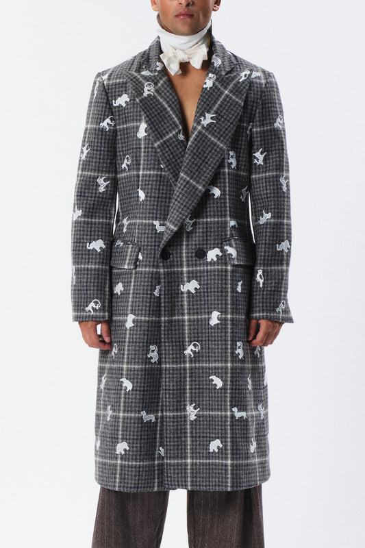 Cappotto Ludwig doppiopetto rever