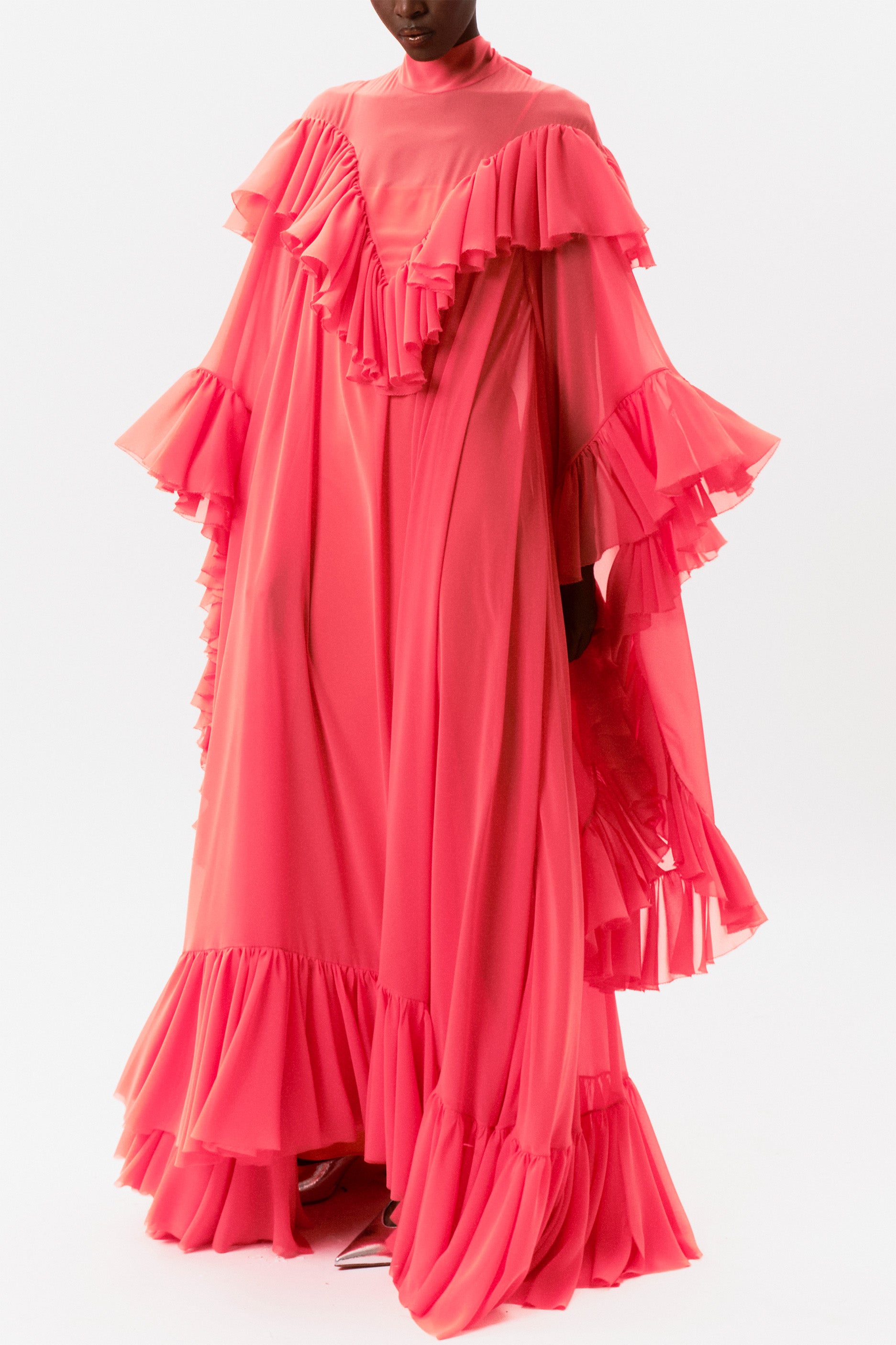 Cassiopea dress peach