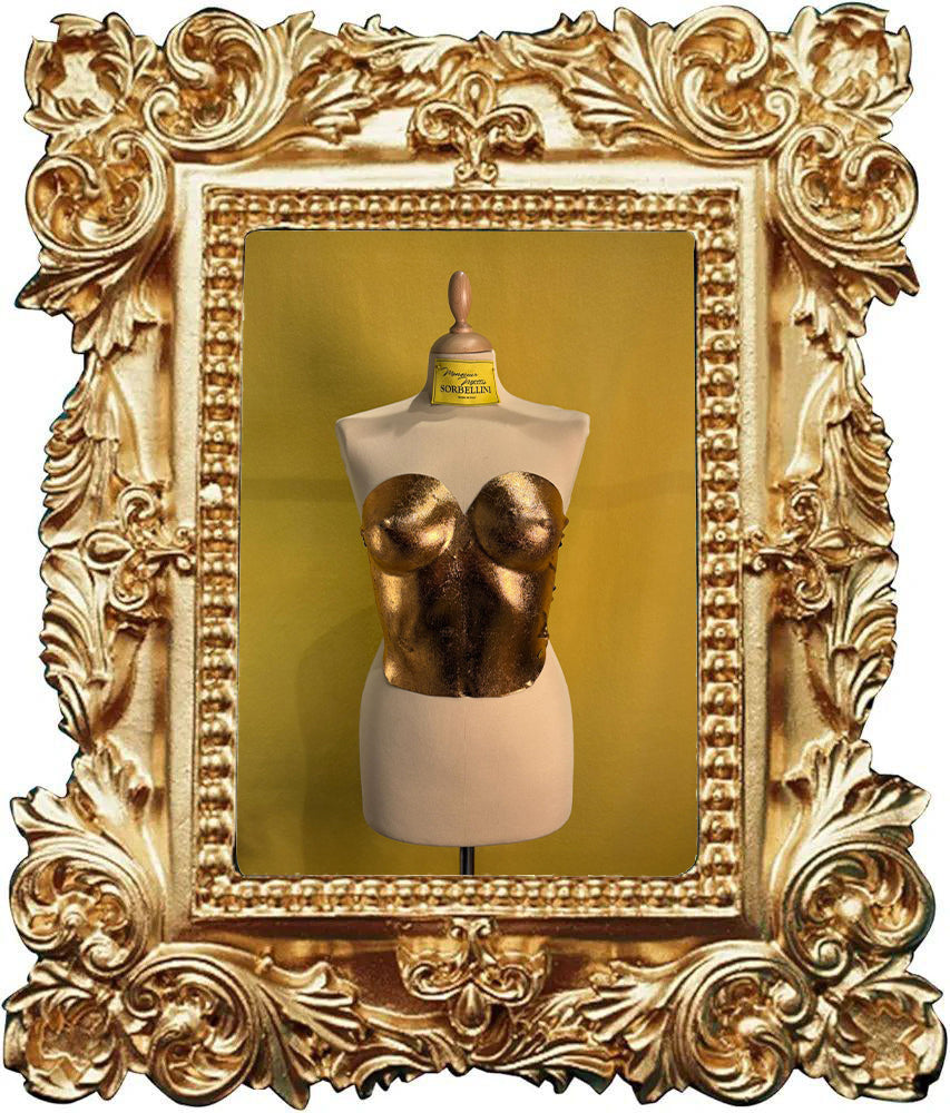 Bustier termoplastico bronzo