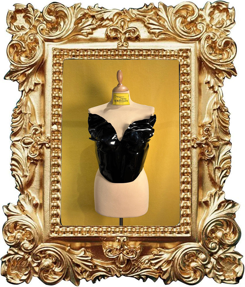 Bustier termoplastico nero