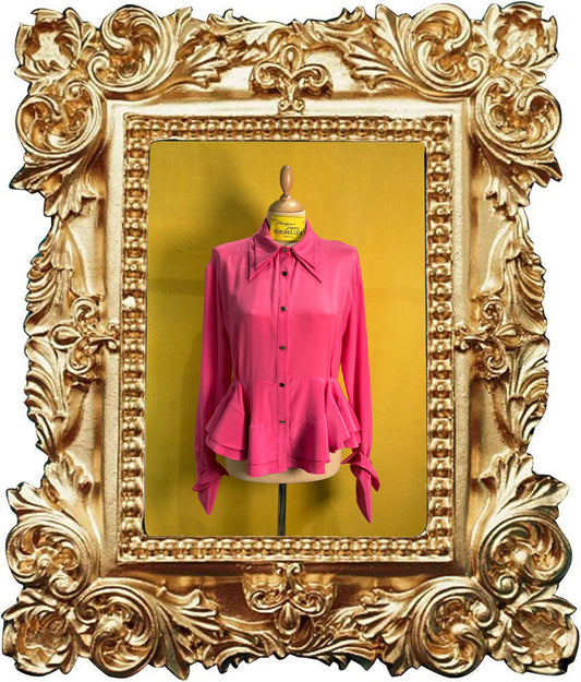 Camicia Stella in crepe de chine