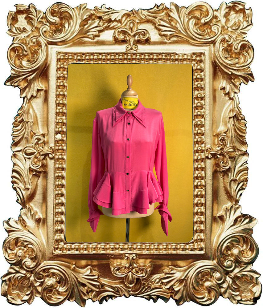 Camicia Stella in crepe de chine