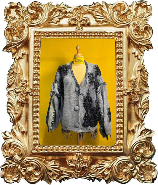 Cardigan Apocalisse mix mohair