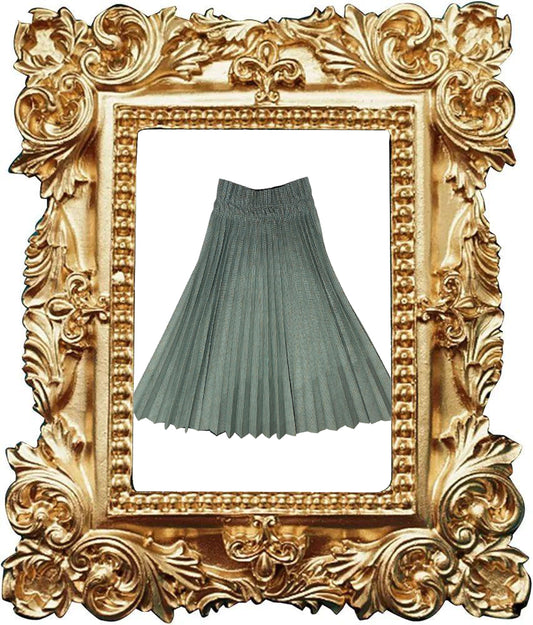 Gonna plisset in micro pies de puole