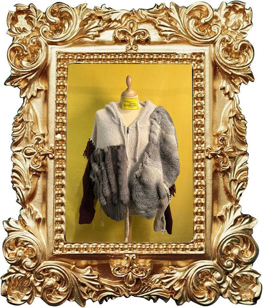 Maxi felpa Apocalisse mix mohair