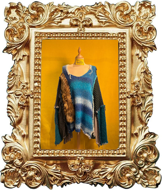 Maxi maglione Apocalisse mix mohair