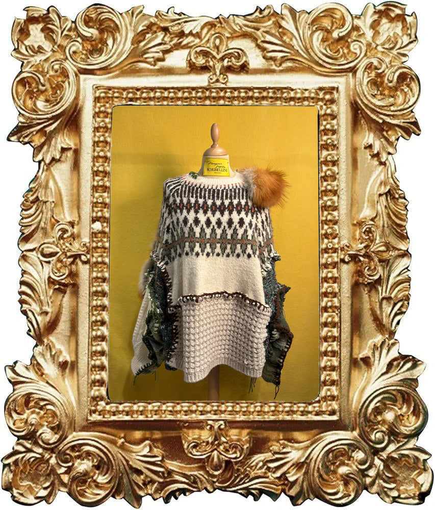 Maxi maglione Apocalisse mix mohair