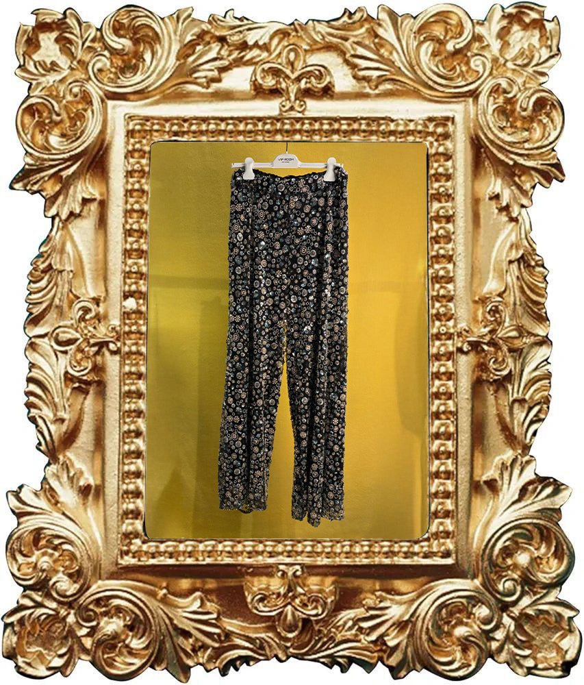 Pantalone in crystal chiaro