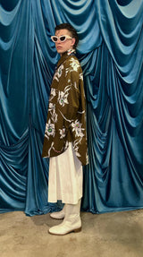 Camicia Brown Flora