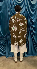 Camicia Brown Flora