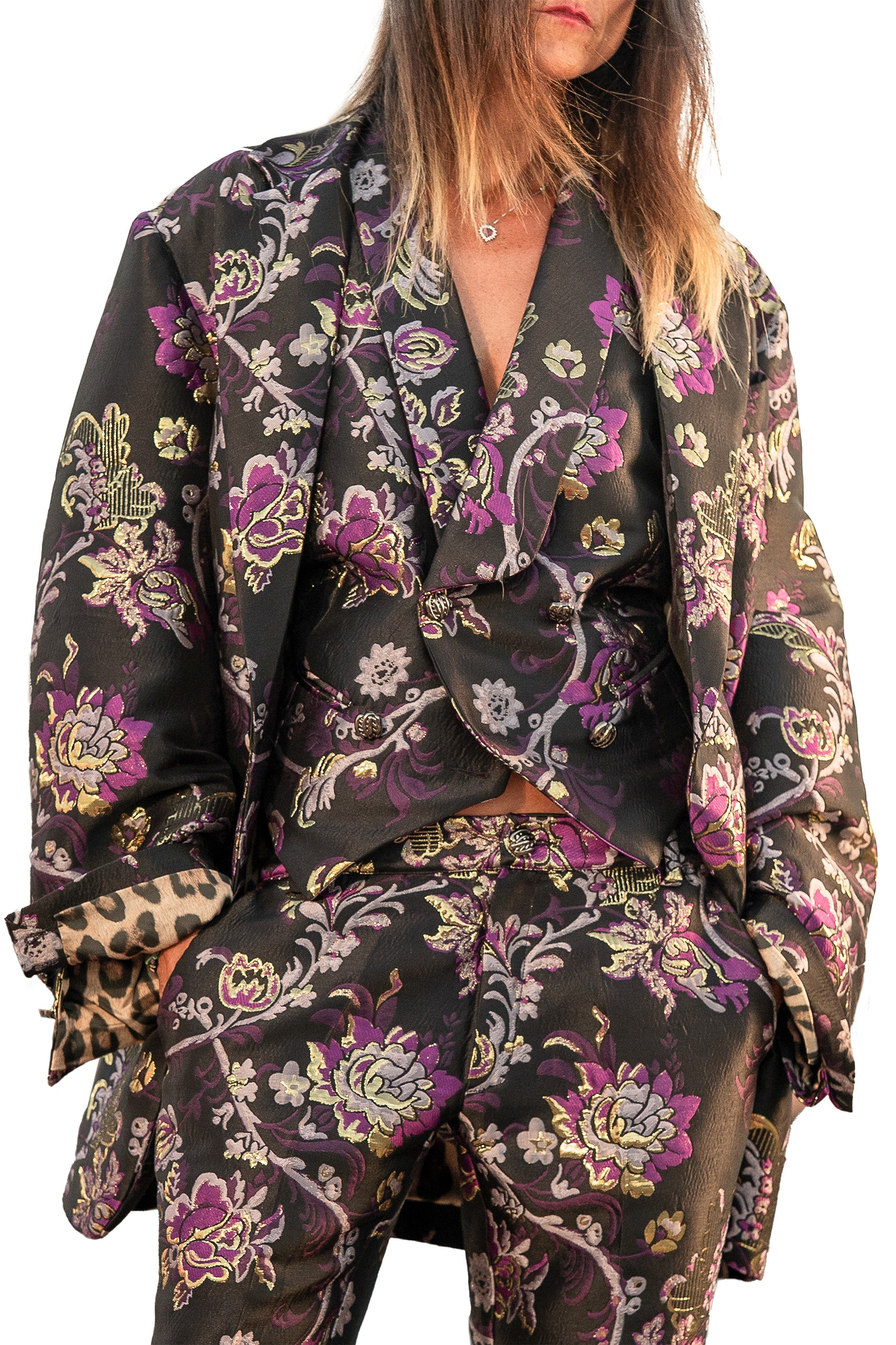 Gilet in jacquard