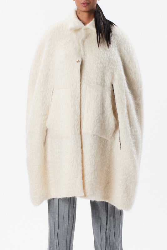 Mantella in lana mohair