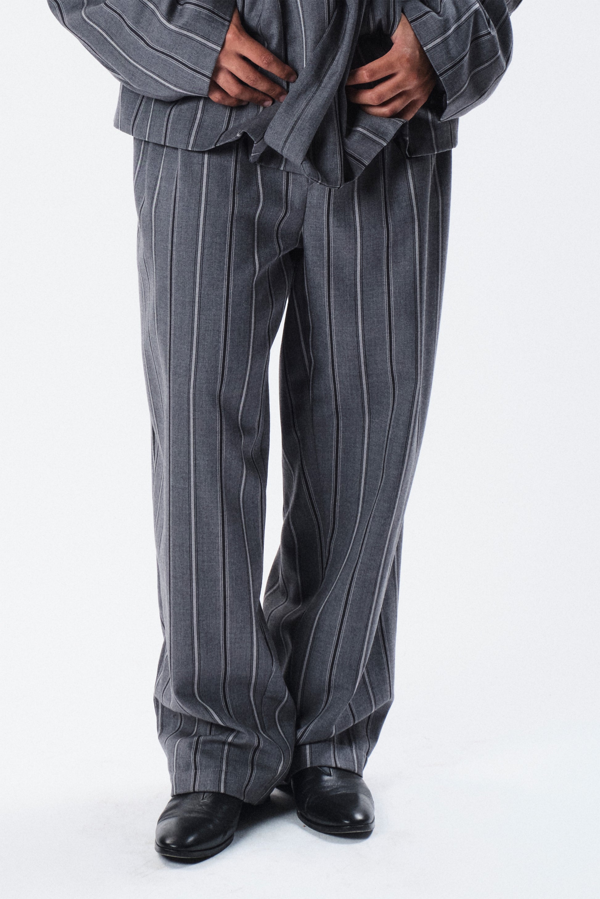 Pantalone Australia lana gessata