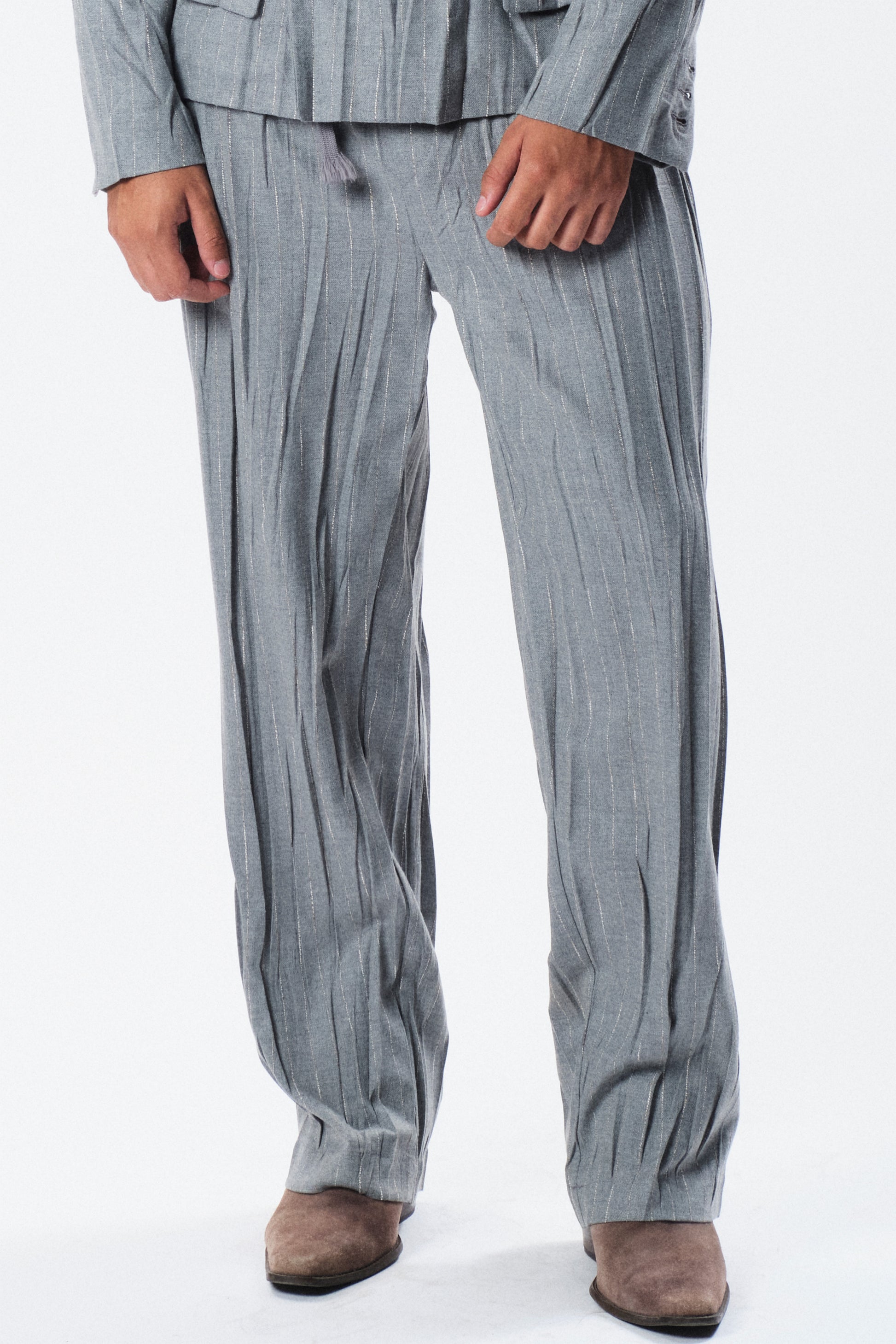 Pantalone Australia lana gessata