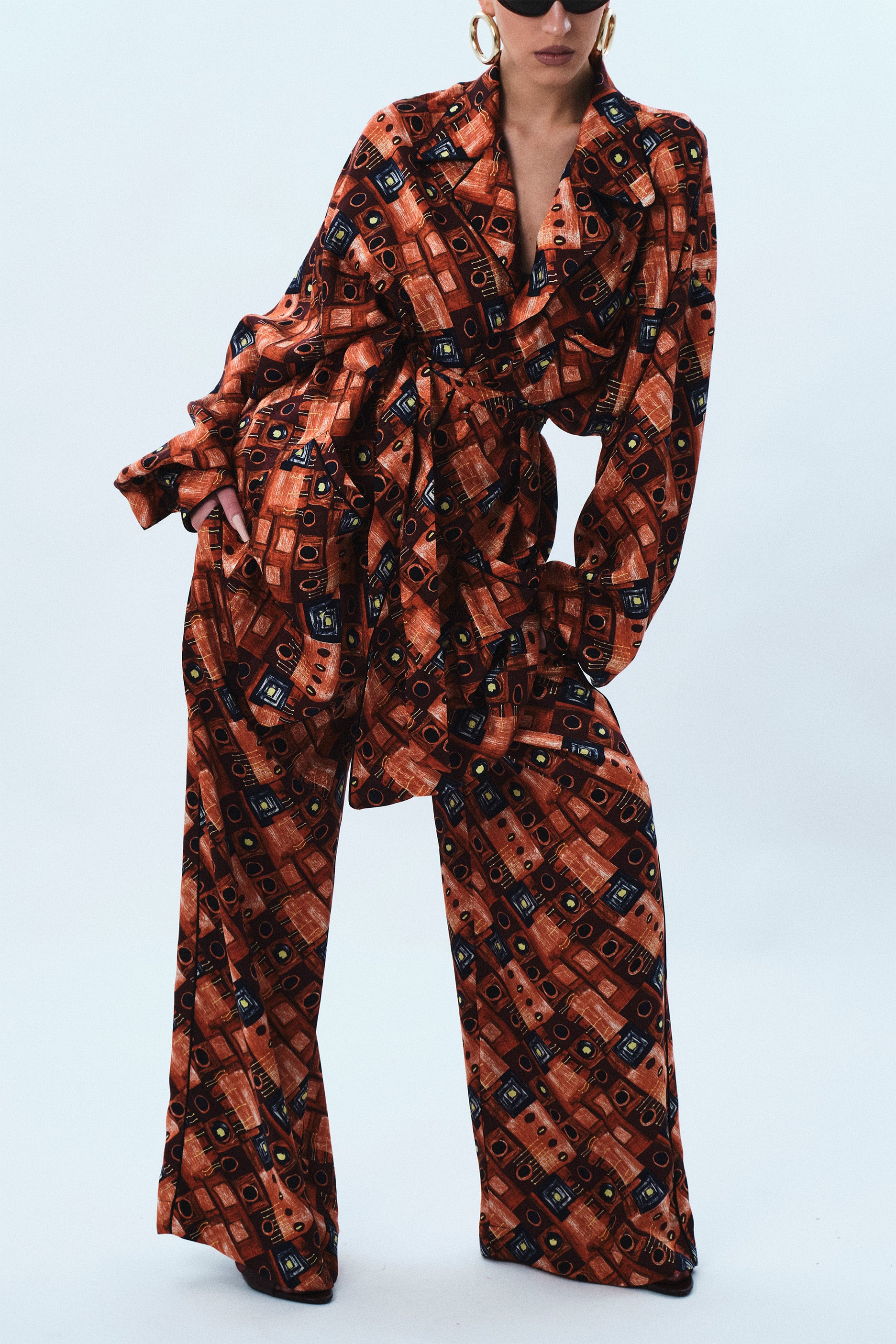 Pijama in pura seta