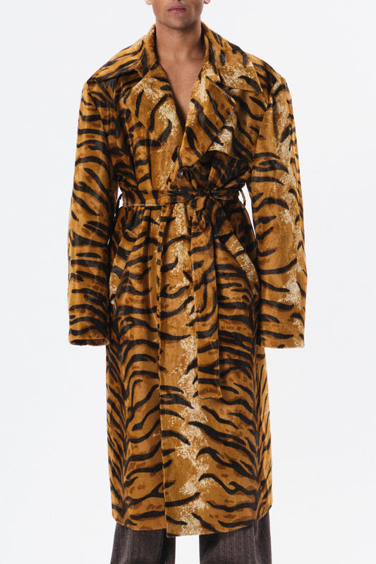 Trench Ludwig in eco fur