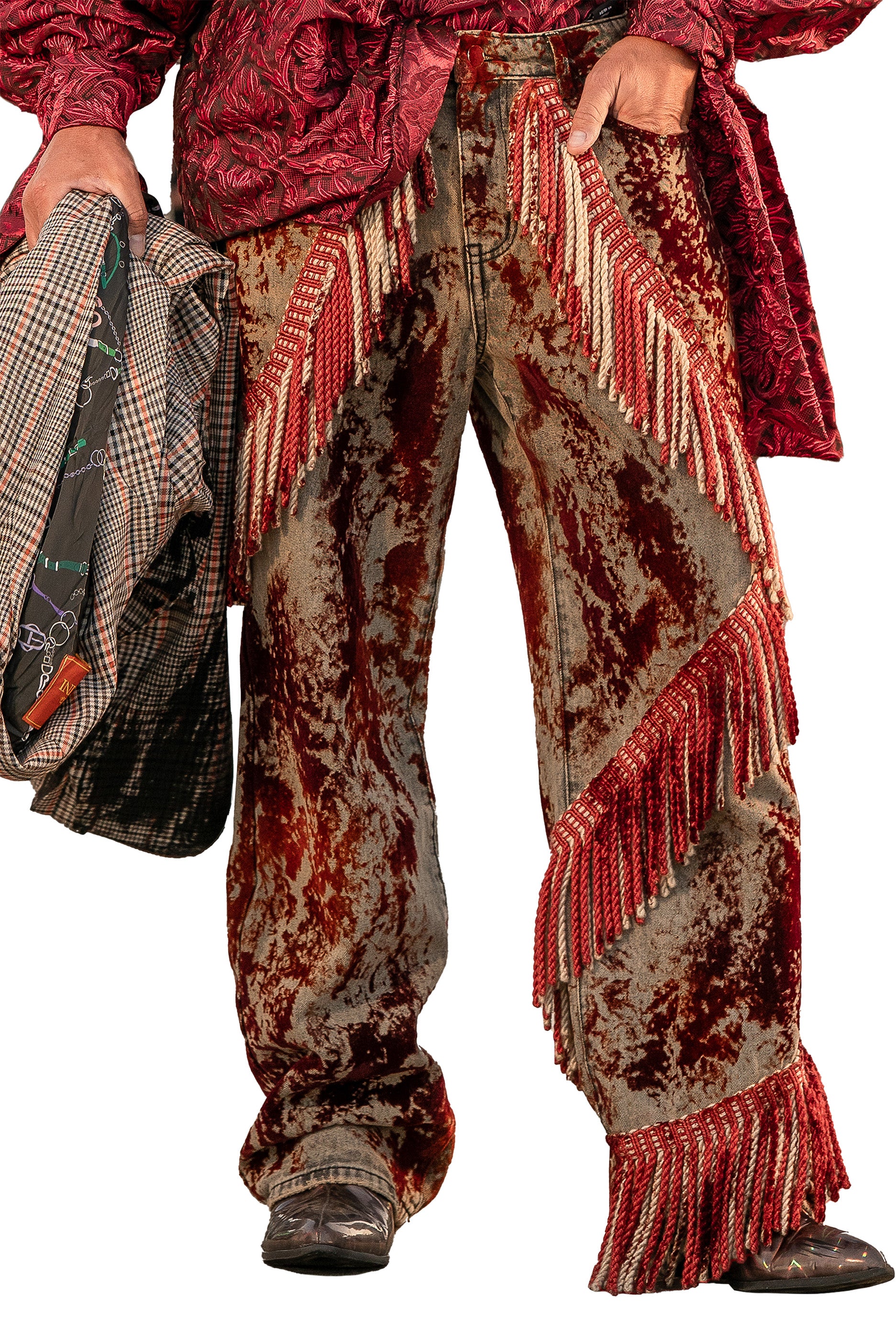 Pantalone floccato