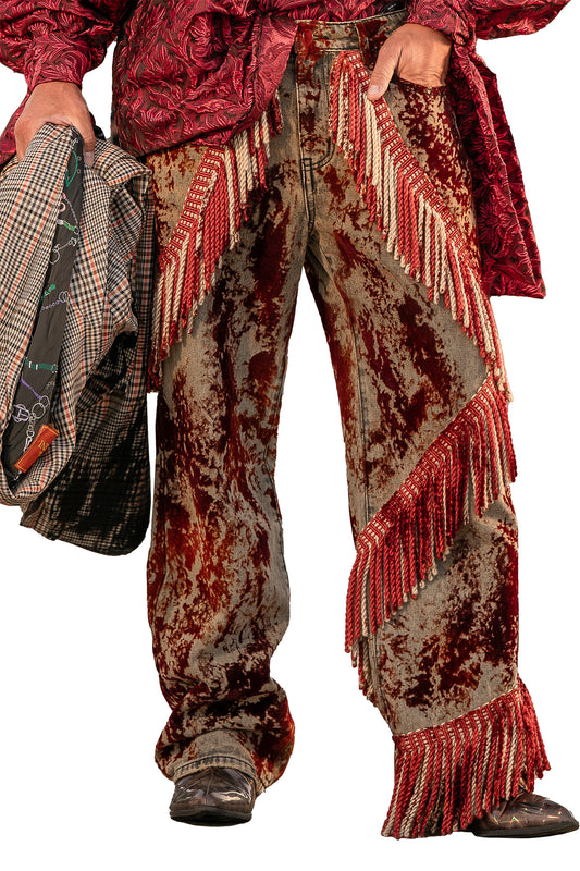 Pantalone floccato