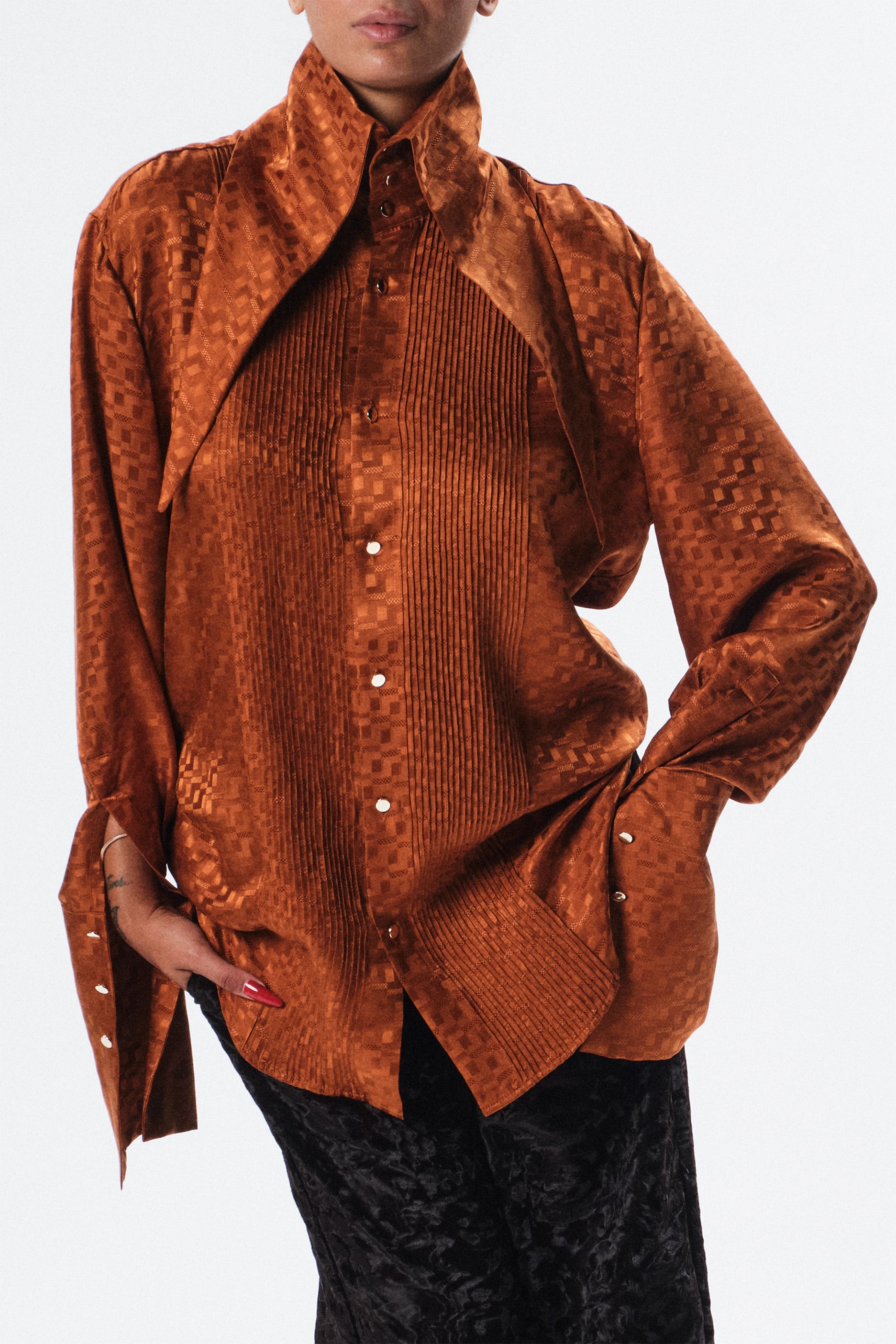 Camicia Volpetta jacquard