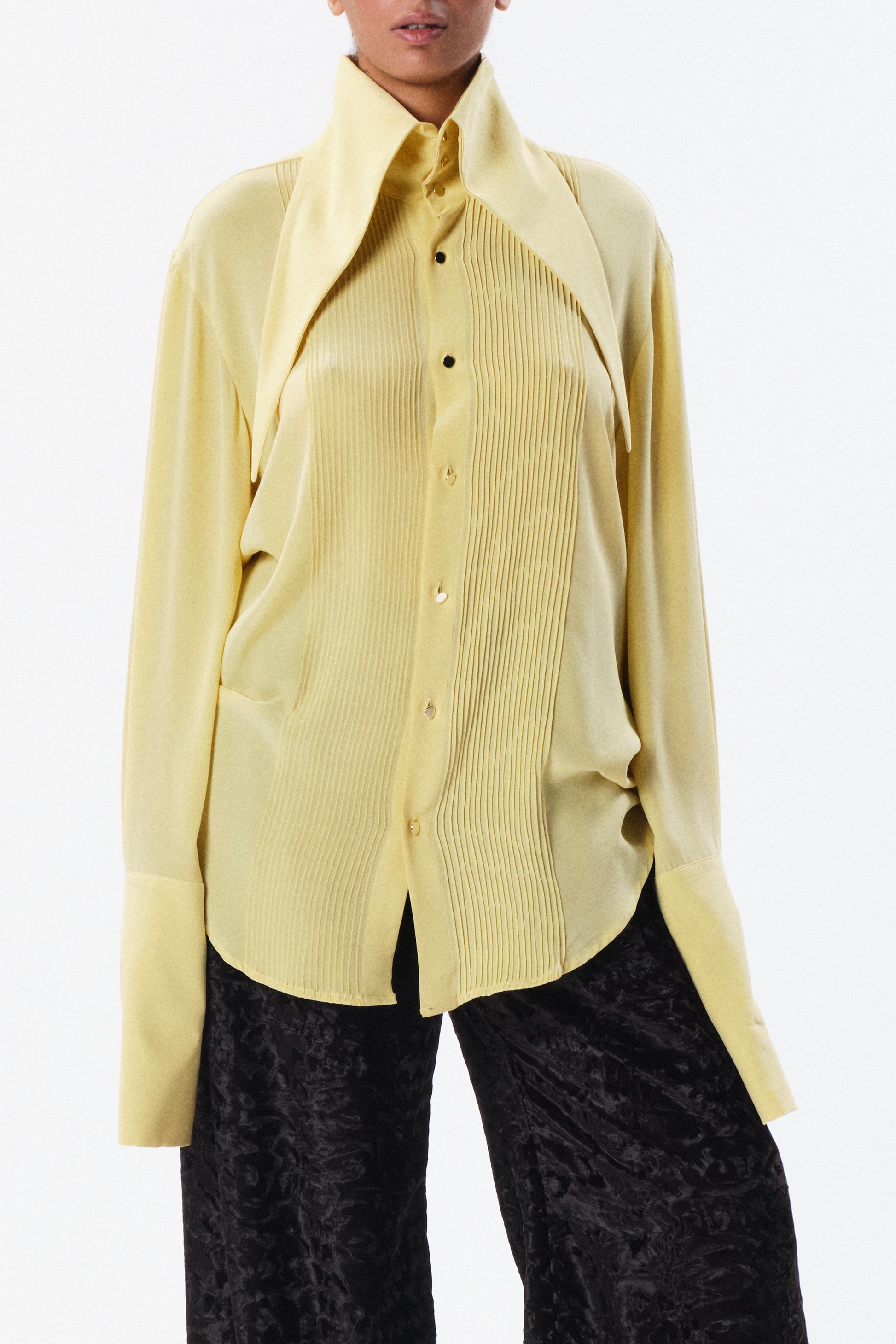 Camicia Volpetta in crepe de chine