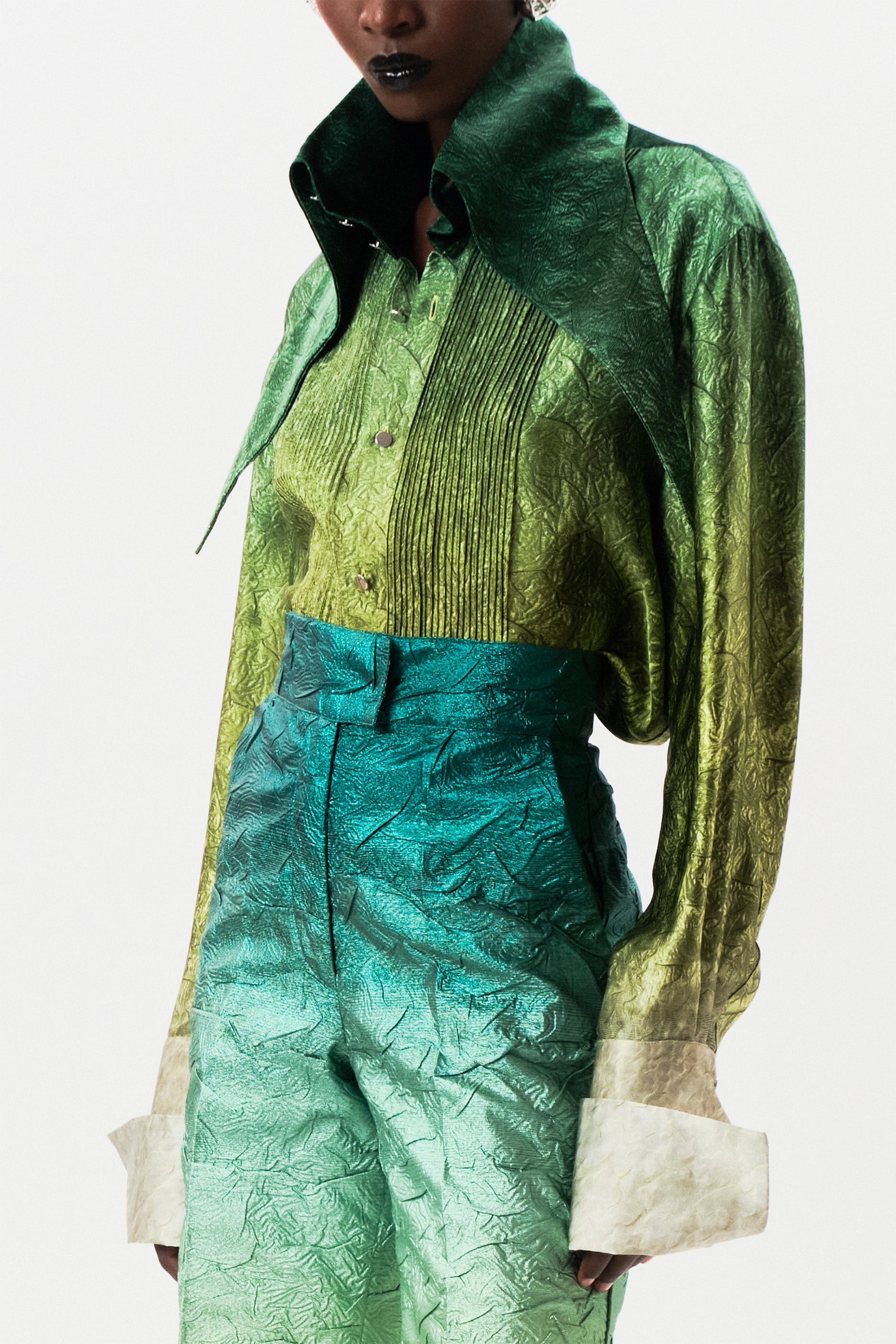 Volpetta shirt leaf